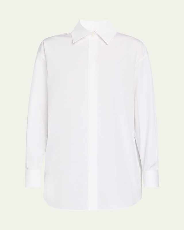 The Portrait Button-Down Cotton Shirt